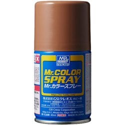 S43 Mr.カラースプレー 100ml ウッドブラウン [プラモデル用塗料]