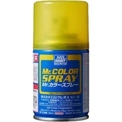 S48 Mr.カラースプレー 100ml クリアーイエロー [プラモデル用塗料]