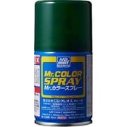 S124 Mr.カラースプレー 100ml 暗緑色（三菱系） [プラモデル用塗料]