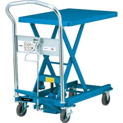 UDL-150 [ダンディ スチール製リフト台車 足踏み油圧ジャッキ式 150kg W710×D450]