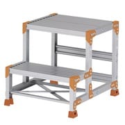 FGN-2550 [アルミ作業台 Danchi FGN型 2段W500×D400×H500]