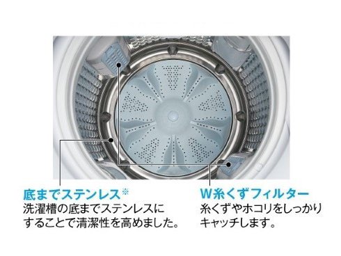 ヨドバシ.com - AQUA アクア AQW-VA12P（W） [全自動洗濯機 Prette