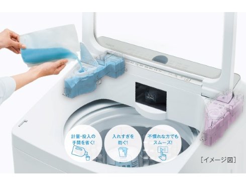 ★美品全自動洗濯機　液体洗剤柔軟剤自動投入/9.0kg/AQW-VA9N-W★ ヨドバシ.com - AQUA アクア 全自動洗濯機 Prette（プレッテ