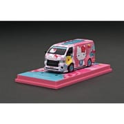 T64-038-HKSF 1/64 Toyota Hiace Widebody Hello Kitty Capsule Summer festival [ダイキャストミニカー]