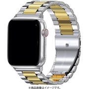 TFOY3841SG [トラッフル クラシックバンド オイスター シルバー/ゴールド for Apple Watch 38/40/41mm]