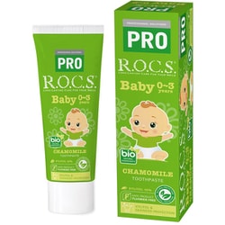 ロックスPRO歯みがき ベビー カモミール [ベビー歯みがき 0～3歳]