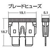 ブレードヒューズ 10A/1箱（10個入り） BPF-6100
