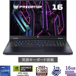 ヨドバシ.com - エイサー Acer PH16-71-N76Z47 [ゲーミングノートPC