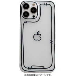 iPhone 14 Proケース A3 シリコン 半透明 シンプル