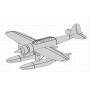 T23V700-018M 1/700 日本海軍 零式水上偵察機 [組立式プラスチックモデル]