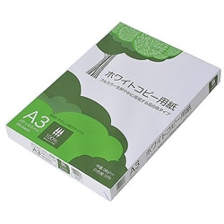 ホワイト コピー用紙 A3 高白色 500枚 WC902PET