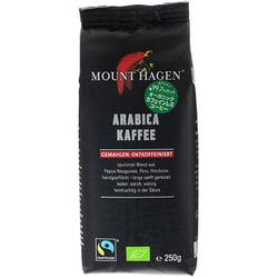 オーガニック フェアトレード カフェインレス ロースト＆グラウンドコーヒー 250g [レギュラーコーヒー粉]