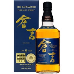 マツイピュアモルトウイスキー 倉吉 8年 43度 700ml [ウイスキー]