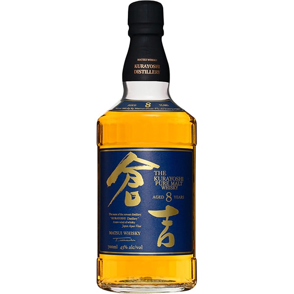 松井酒造マツイピュアモルトウイスキー 倉吉 8年 43度 700ml [ウイスキー]Ω