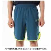 Sudden Shorts M P77 スレートブルー/ライムパンチ Sサイズ [ランニングウェア ショートパンツ メンズ]