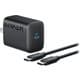 USB急速充電器 Anker 312 Charger 30W with USB-C ＆ USB-C ケーブル 1.5m USB PD（パワーデリバリー）対応 USB-C×1 折りたたみ式プラグ搭載 ブラック B2640N11