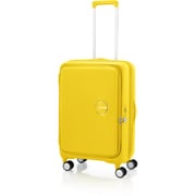 スーツケース CURIO(キュリオ) スピナー68 拡張タイプ 旅行日数目安:4~6泊 75L/拡張時91L TSAロック搭載 ソーラーイエロー CURIO AO8*36039 68cm SOLAR YELLOW