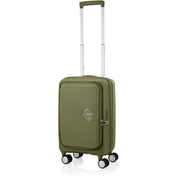 スーツケース CURIO（キュリオ） スピナー55 拡張タイプ 旅行日数目安：1～3泊 33L/拡張時42L TSAロック搭載/機内持ち込み対応 カーキ CURIO AO8*34038 55cm KHAKI