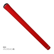 G-Rex Deco レッド 60 バックライン無 [ゴルフ用グリップ]