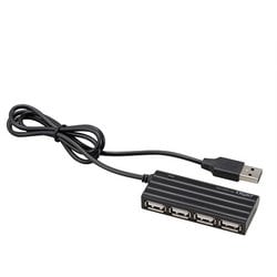 USBハブ USB2.0 4ポート ブラック UH-2624BK