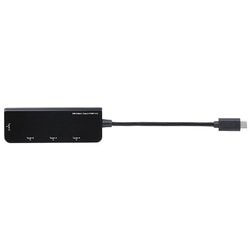 USB 3.2 Gen1 Type-C 4ポート 変換ハブ ブラック UH-C3404BK