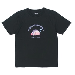 22863159 星のカービィ Tシャツ カービィ スリープ BLACK XLサイズ [キャラクターグッズ]