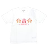 22863161 星のカービィ KIDS Tシャツ カービィ トリオ WHITE 140サイズ [キャラクターグッズ]
