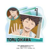 ハイキュー！！ スタンドメモクリップ 及川徹 [キャラクターグッズ]