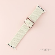 IQ-AW020B41-IV [Apple Watch 41/40/38mm ナイロンベルト （020） アイボリー]