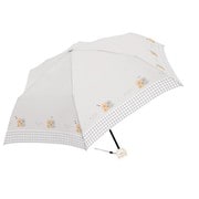 子供用折りたたみ傘 フワットタイム ネコ 50cm GY 113950