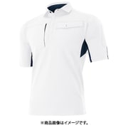 AZ10614-001-S [ウルトラストレッチ半袖ポロシャツ（男女兼用） ホワイト S]