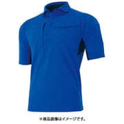 AZ10614-006-S [ウルトラストレッチ半袖ポロシャツ（男女兼用） ブルー S]