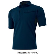 AZ10614-008-5L [ウルトラストレッチ半袖ポロシャツ（男女兼用） ネイビー 5L]