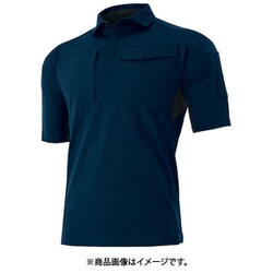 AZ10614-008-L [ウルトラストレッチ半袖ポロシャツ（男女兼用） ネイビー L]