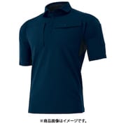 AZ10614-008-L [ウルトラストレッチ半袖ポロシャツ（男女兼用） ネイビー L]