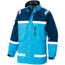 AZ56306-006-L [感染防止ディアプレックスジャケット ブルー L]