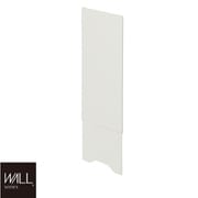 WALL V2キャスター対応 スライド式バックパネル ロータイプ用サテンホワイト WL6P75111