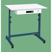 KSS-2VPWD [抗菌・抗ウイルスデスク キャビネット無し 均等耐荷重20kg 組立式 W750×D530×H640～840mm]
