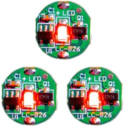 ADMGLRD3 [磁気スイッチ付LEDマイクロモジュール レッド 3個セット]