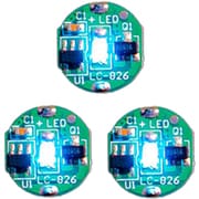 ADMGLIB3 [磁気スイッチ付LEDマイクロモジュール アイスブルー 3個セット]