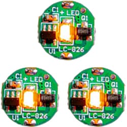 ADMGLWW3 [磁気スイッチ付LEDマイクロモジュール ウォームホワイト 3個セット]