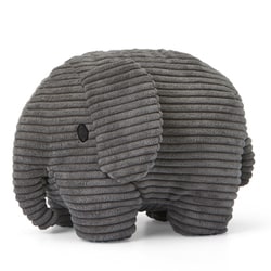 BTT-033GY BTT Elephant Corduroy 20cm Grey [キャラクターグッズ]