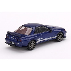 mini GT MGT00589-R 1/64 NISSAN スカイライン GT-R VR32 TOP Secret メタリックブルー(右ハンドル)