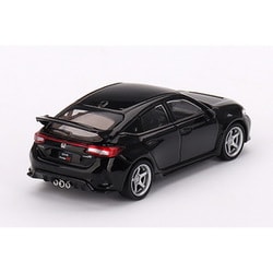 MGT00585-L 1/64 ホンダ シビック Type R 2023 クリスタルブラック･パール W/ Advan GT Wheel 左ハンドル [ダイキャストミニカー]