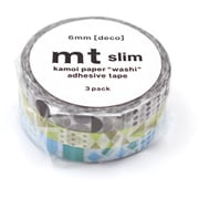 マスキングテープ mt slim deco きかがく MTSLIM28