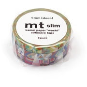 マスキングテープ mt slim deco レトロ MTSLIM29