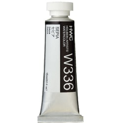 ホルベイン透明水彩5号 15ml セピア W336