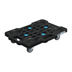 SCR-M450SEKBK [サカエメッシュキャリー サイレントエラストマー車仕様 W620×D430×H118mm]