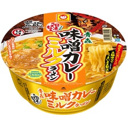 【限定】 日本うまいもん 青森味噌カレーミルクラーメン 130g [インスタントラーメン]