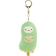 MO11901 すみっコぐらし ぶらさげぬいぐるみ すみっコ縁日 シリーズ ぺんぎん？＆たぴおか（イエロー） [キャラクターグッズ]